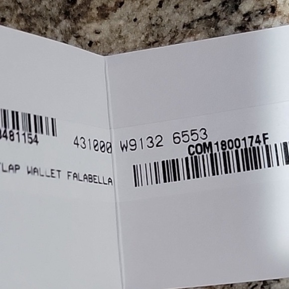 Stella McCartney Falabella small flap wallet pink EUC - Picture 11 of 11